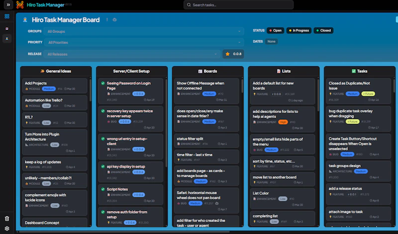 Hiro Task Manager screenshot 2