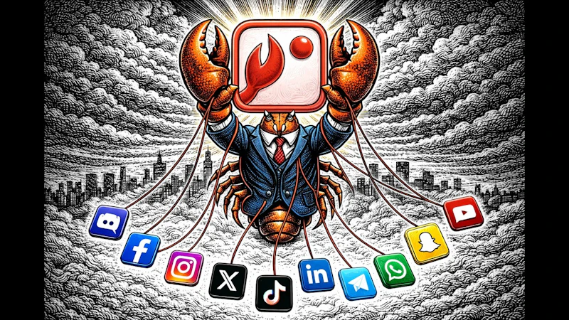 SocialClaw screenshot 1 (video preview)