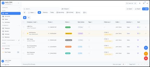 HelloGrowthCRM gallery image