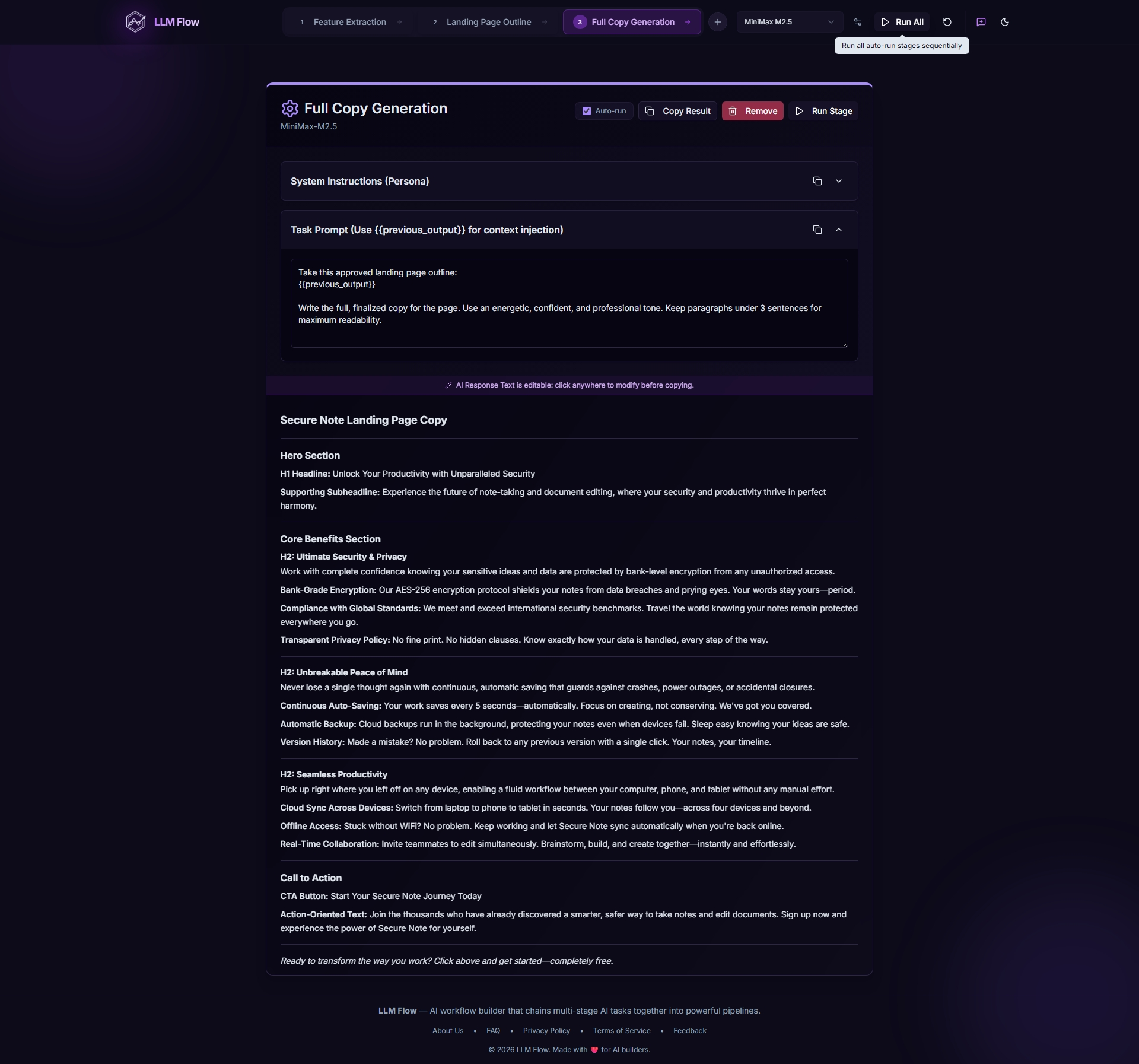 LLM Flow gallery image