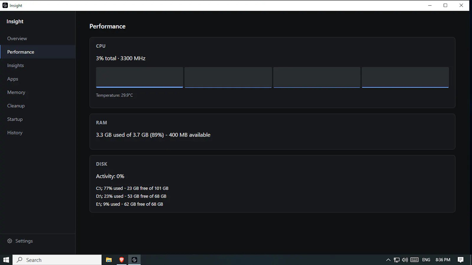 Insight — System Performance Monitor screenshot 5