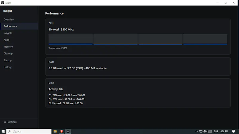 Insight — System Performance Monitor screenshot 5