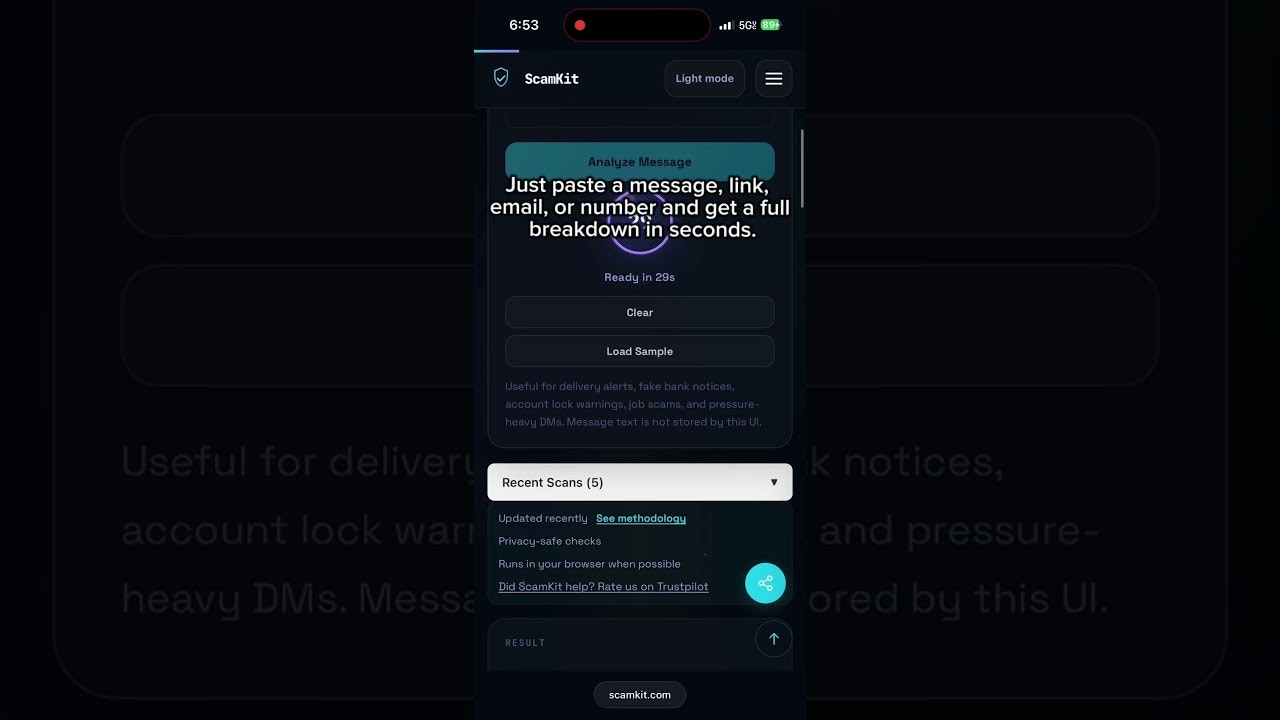 ScamKit – Detect Online Scams in Seconds gallery image