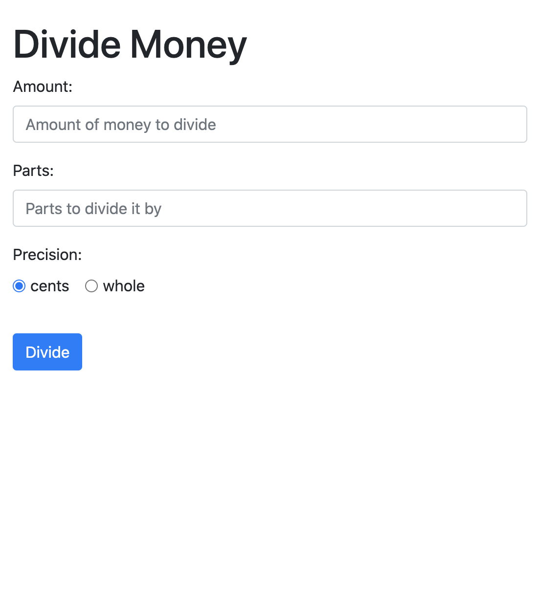 Divide.Money gallery image