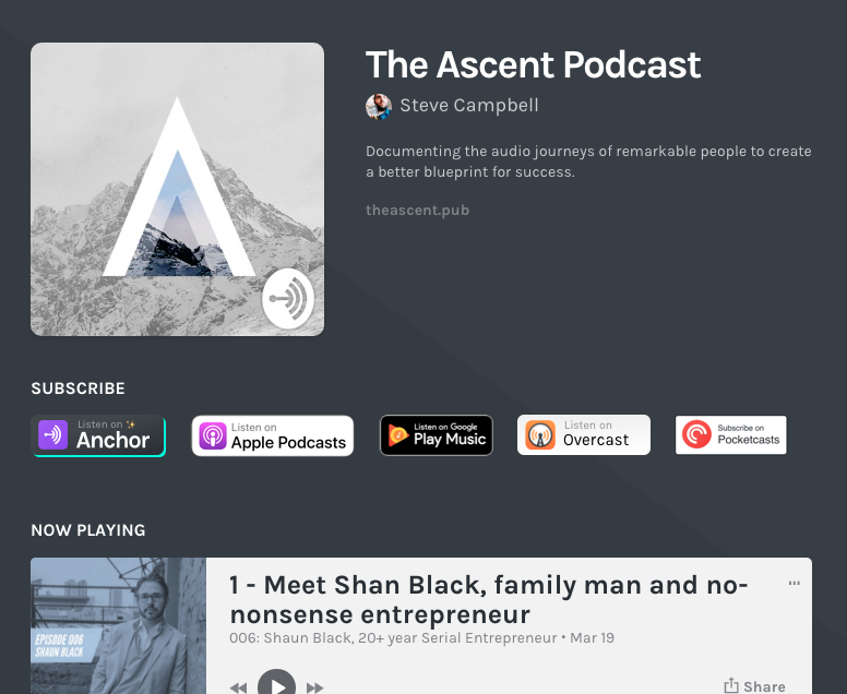 The Ascent Podcast gallery image