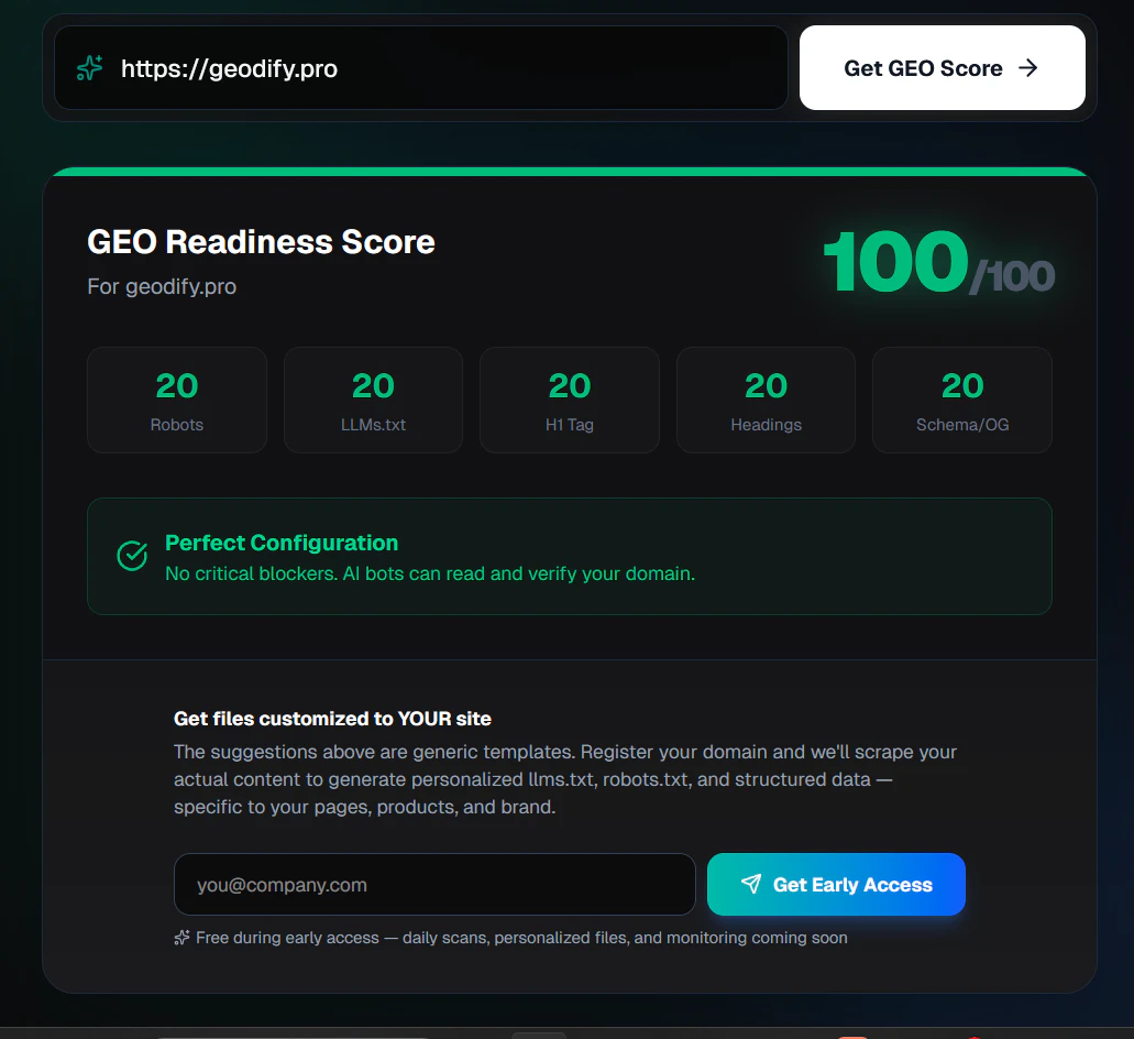 Geodify screenshot 1