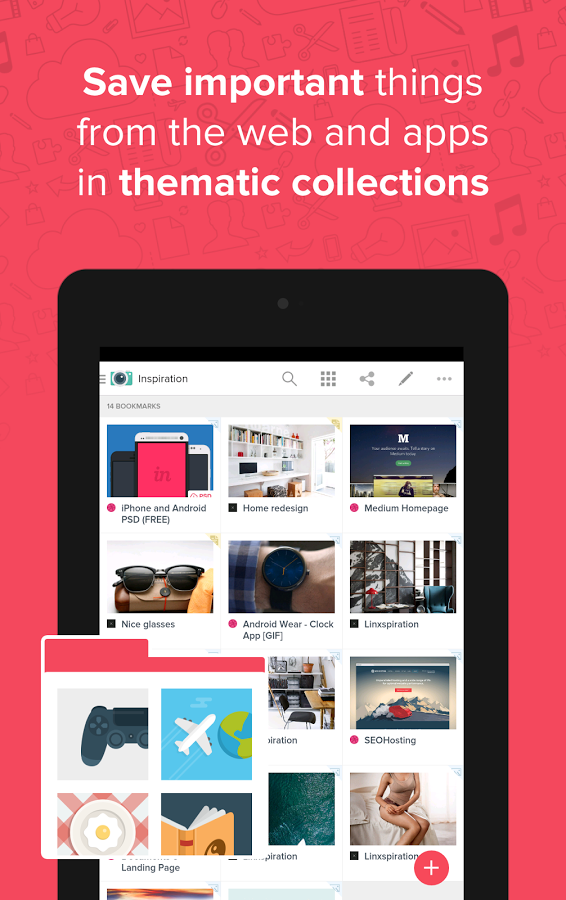 Raindrop.io New Material Design