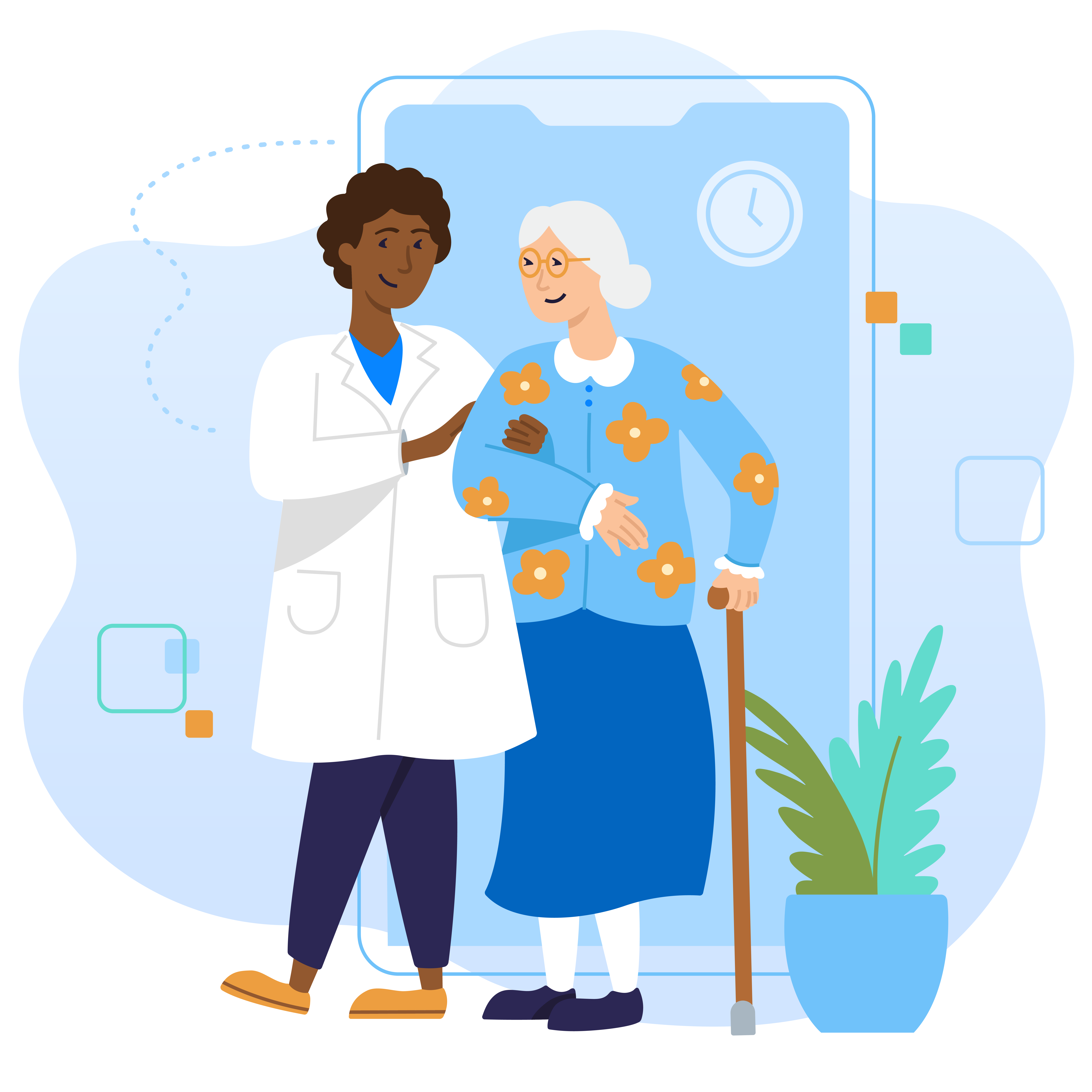 Health Plus - 仮想ケアをもっと望んでいる人々のために。メディア4