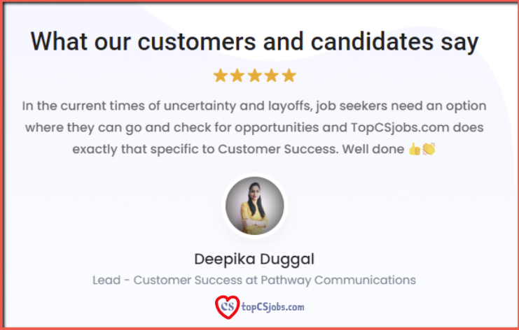 Mídia 18 de Principais trabalhos de sucesso do cliente - Topcsjobs.com é o número de empregos nº 1 para o sucesso do cliente