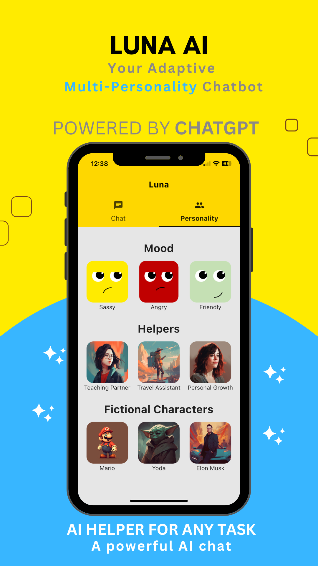 startuptile Sassy Luna: AI Chatbot-AI chatbot that adapts educates entertains & inspires