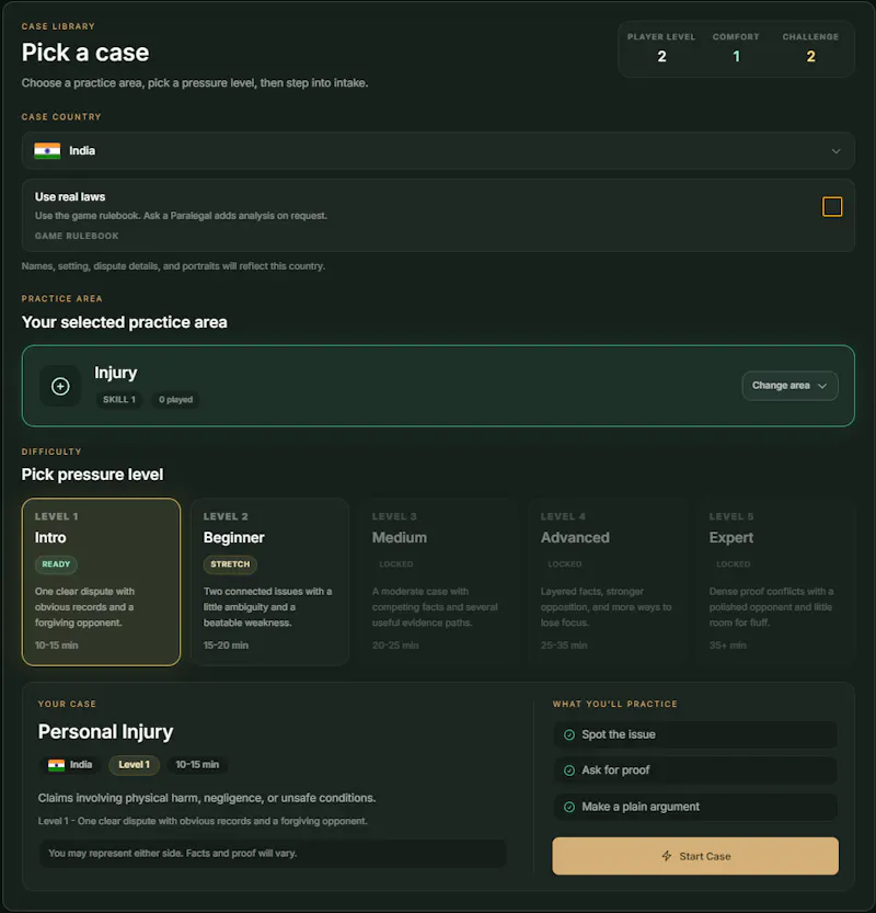 Legal Arena screenshot 3