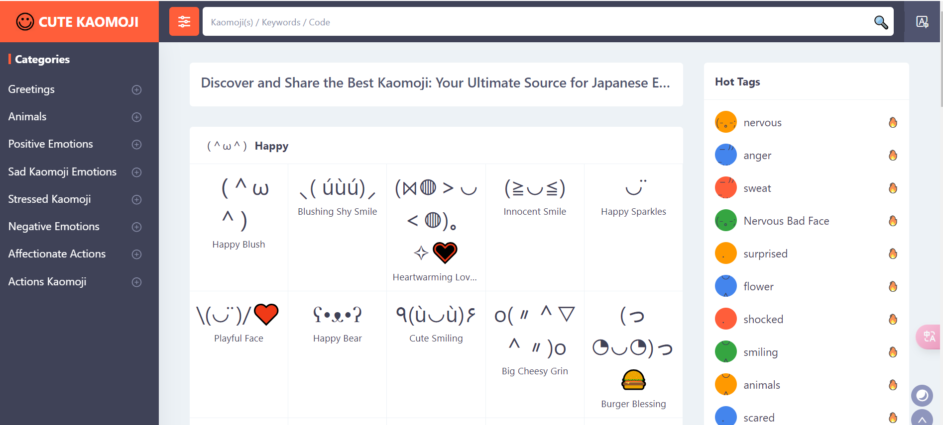 Cute Kaomoji media 1