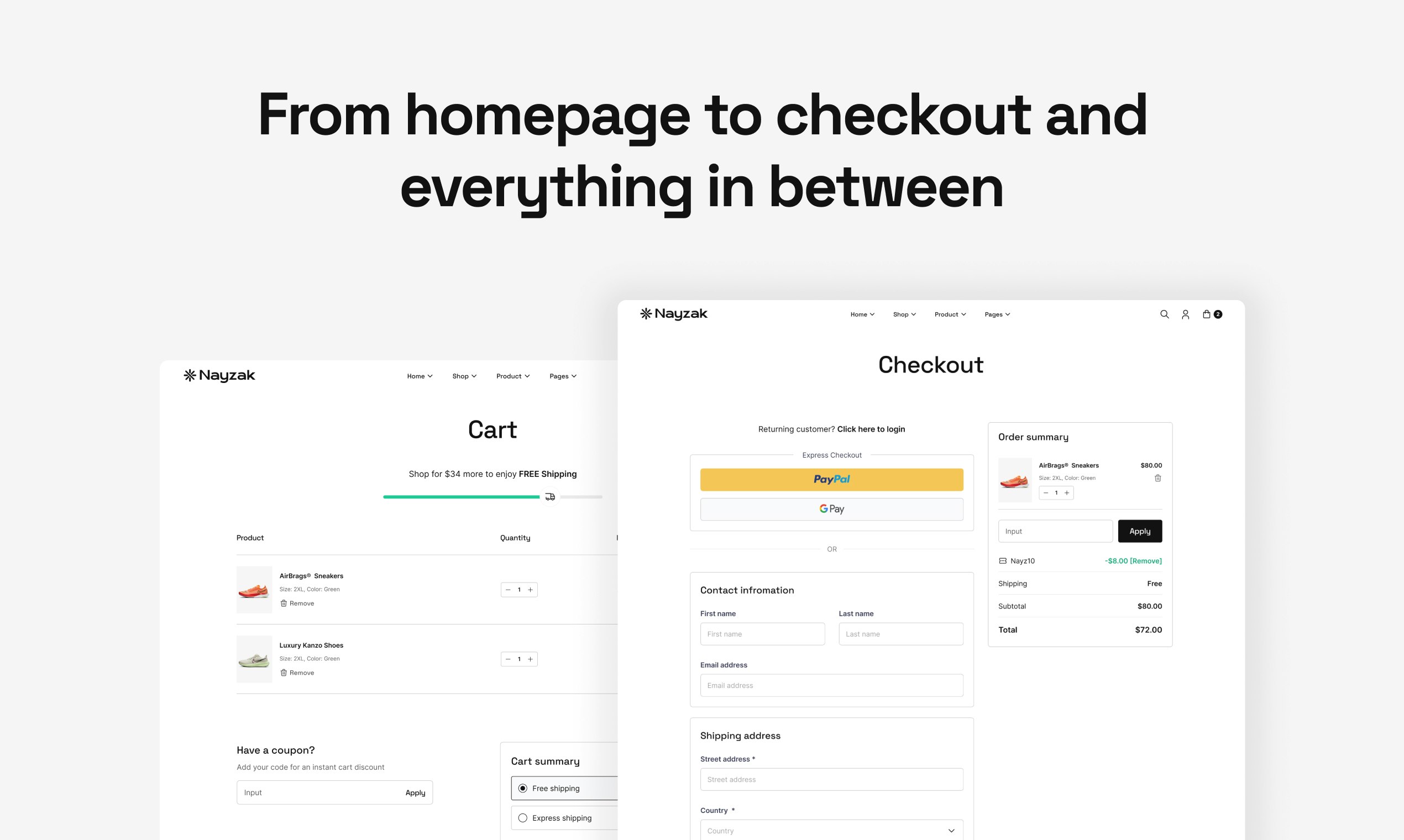 Figma E-Commerce Builder media 5