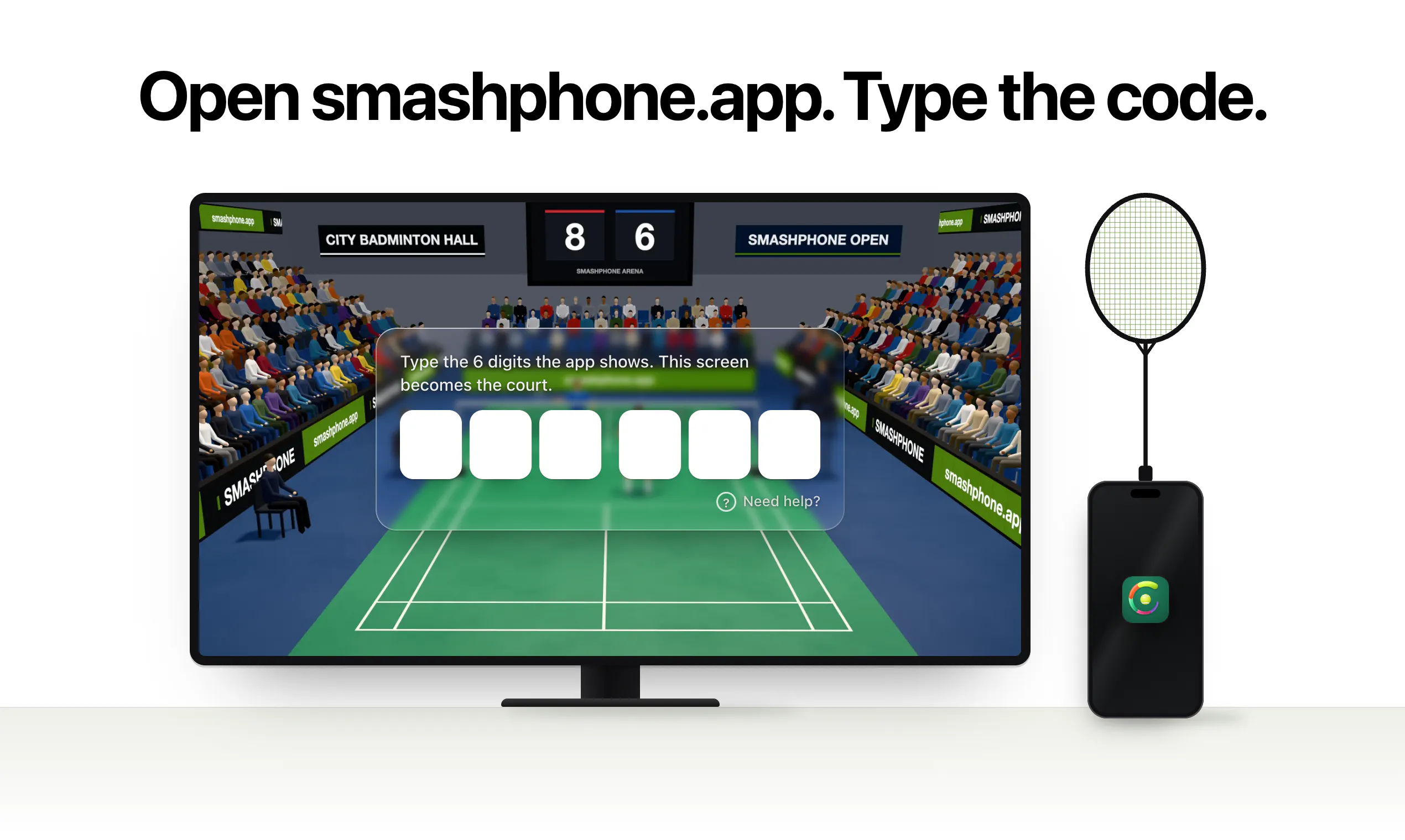 Turns your iPhone into a racket gallery image