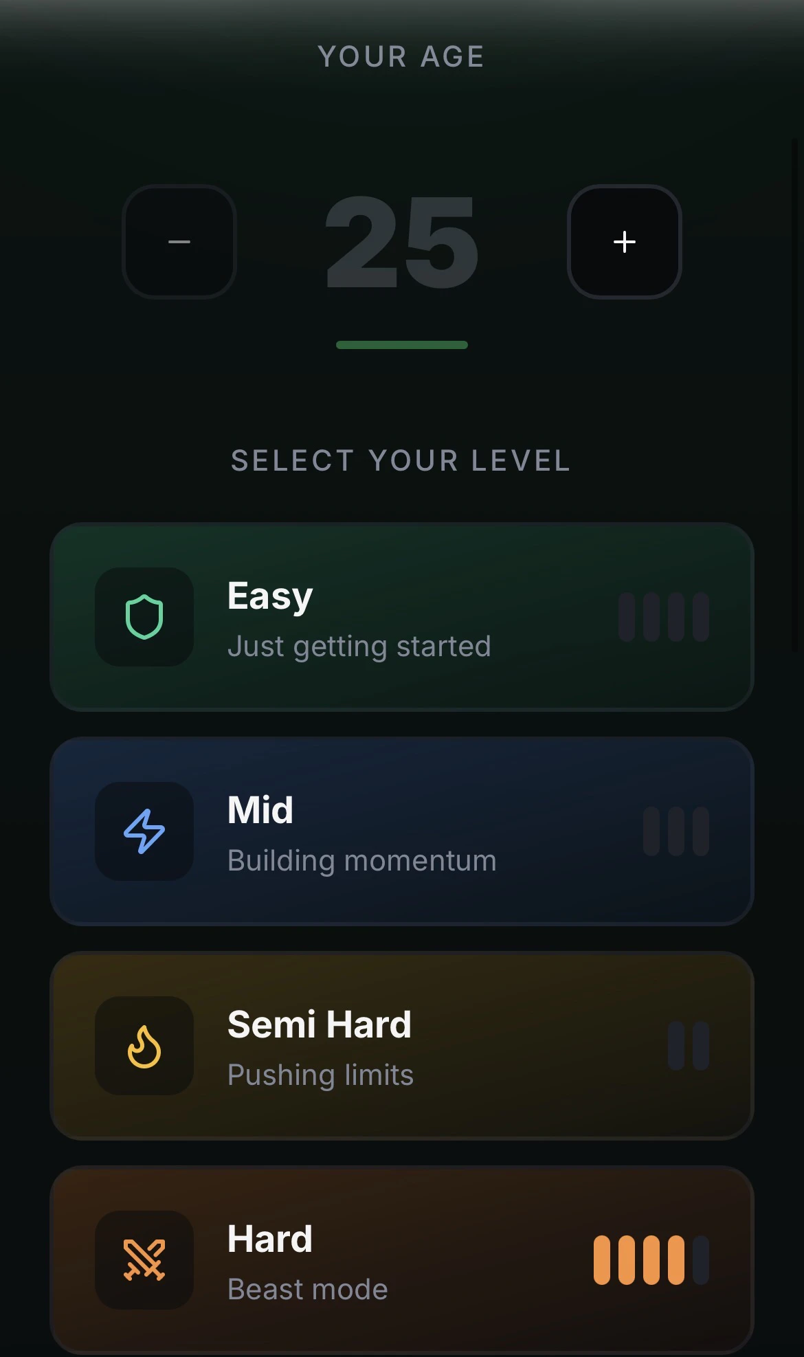 Workout generator 1031