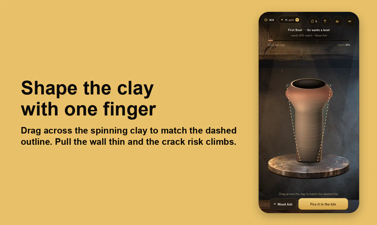 Kintsugi Pottery: Goldmend gallery image