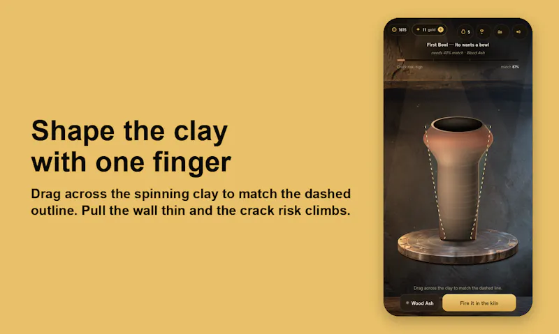 Kintsugi Pottery: Goldmend screenshot 3
