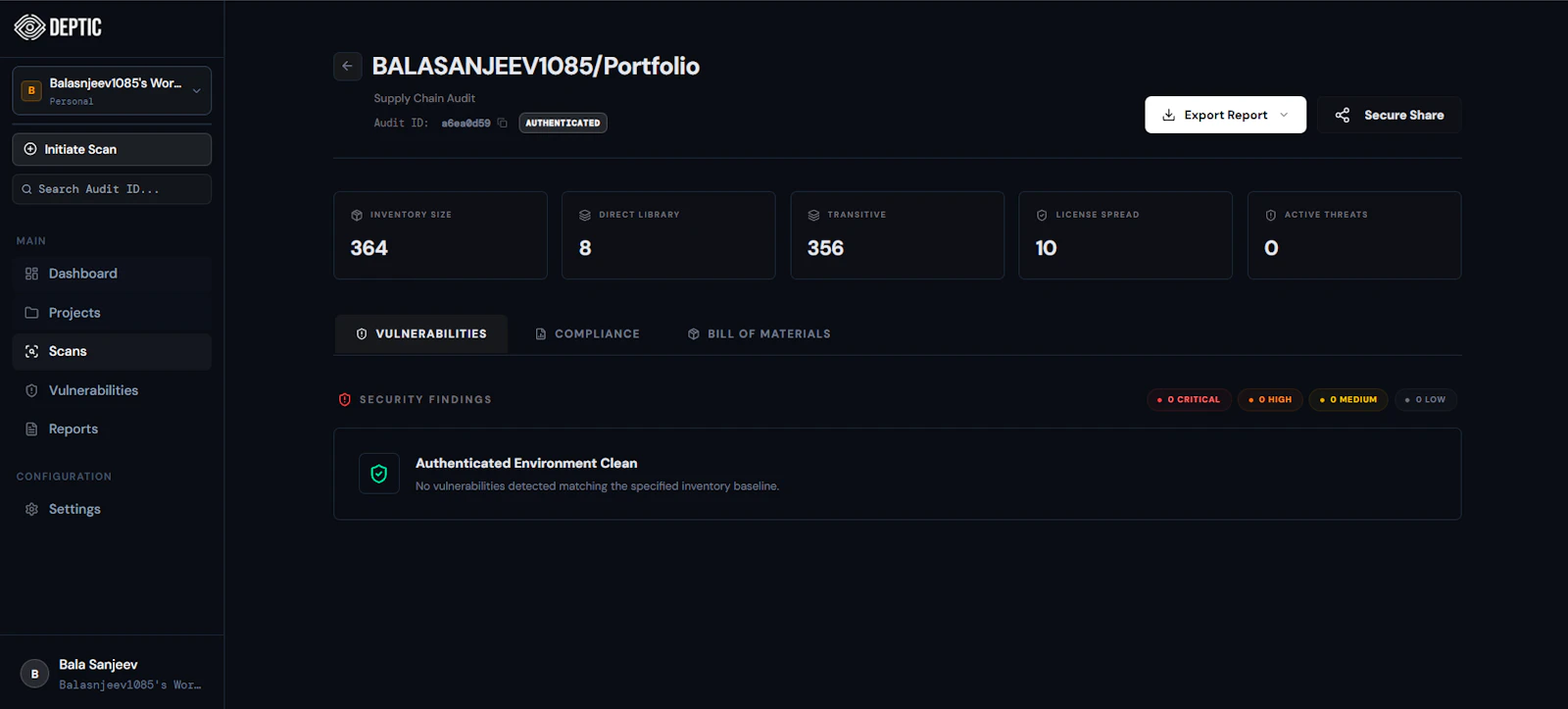 Deptic screenshot 3