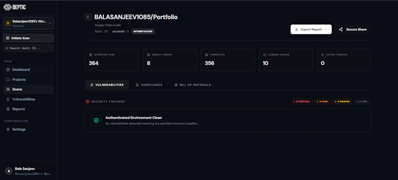Deptic screenshot 3