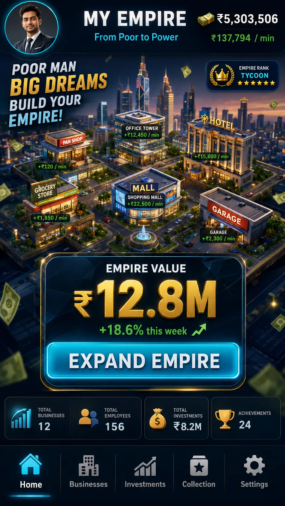 Poor 2 Power: Tycoon Simulator gallery image