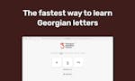 Letters.GE - Smart alphabet trainer 🇬🇪 image