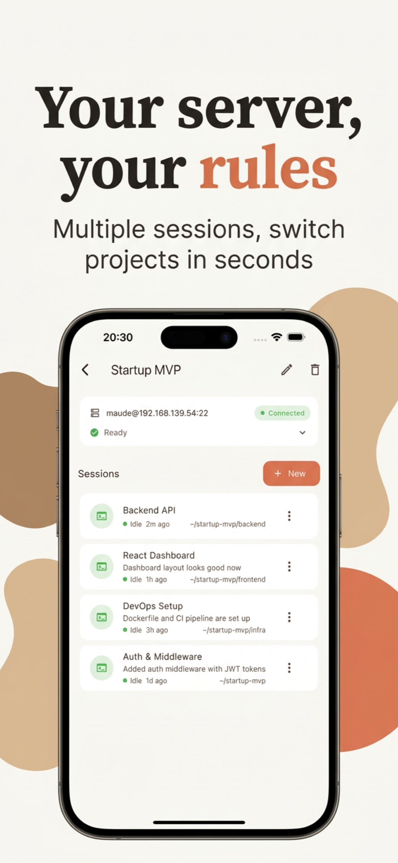 Maude — Claude Code from your phone gallery image