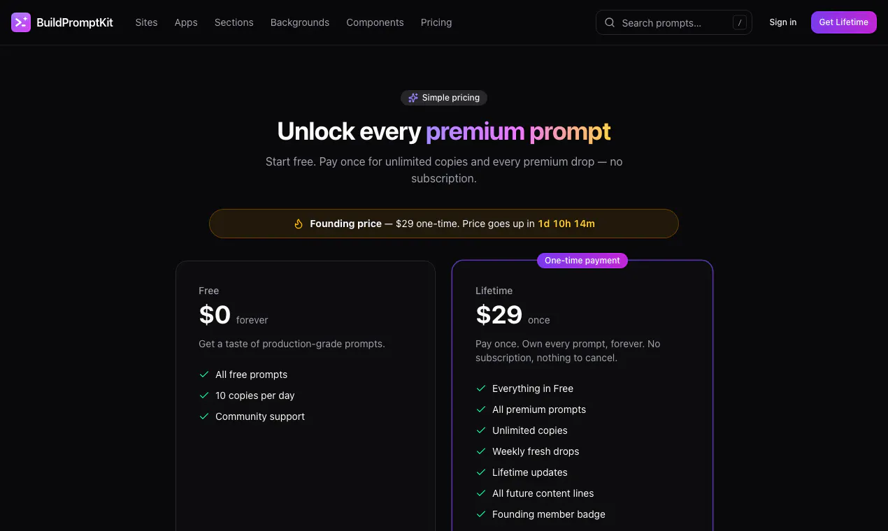 BuildPromptKit gallery image