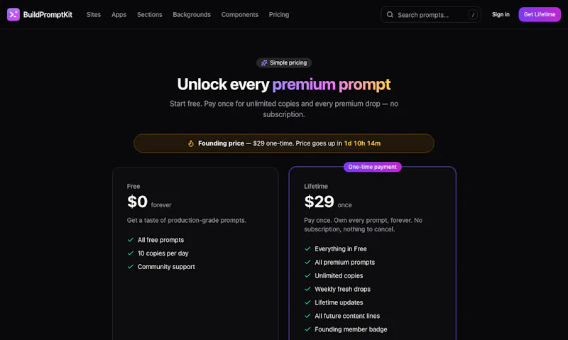 BuildPromptKit screenshot 3