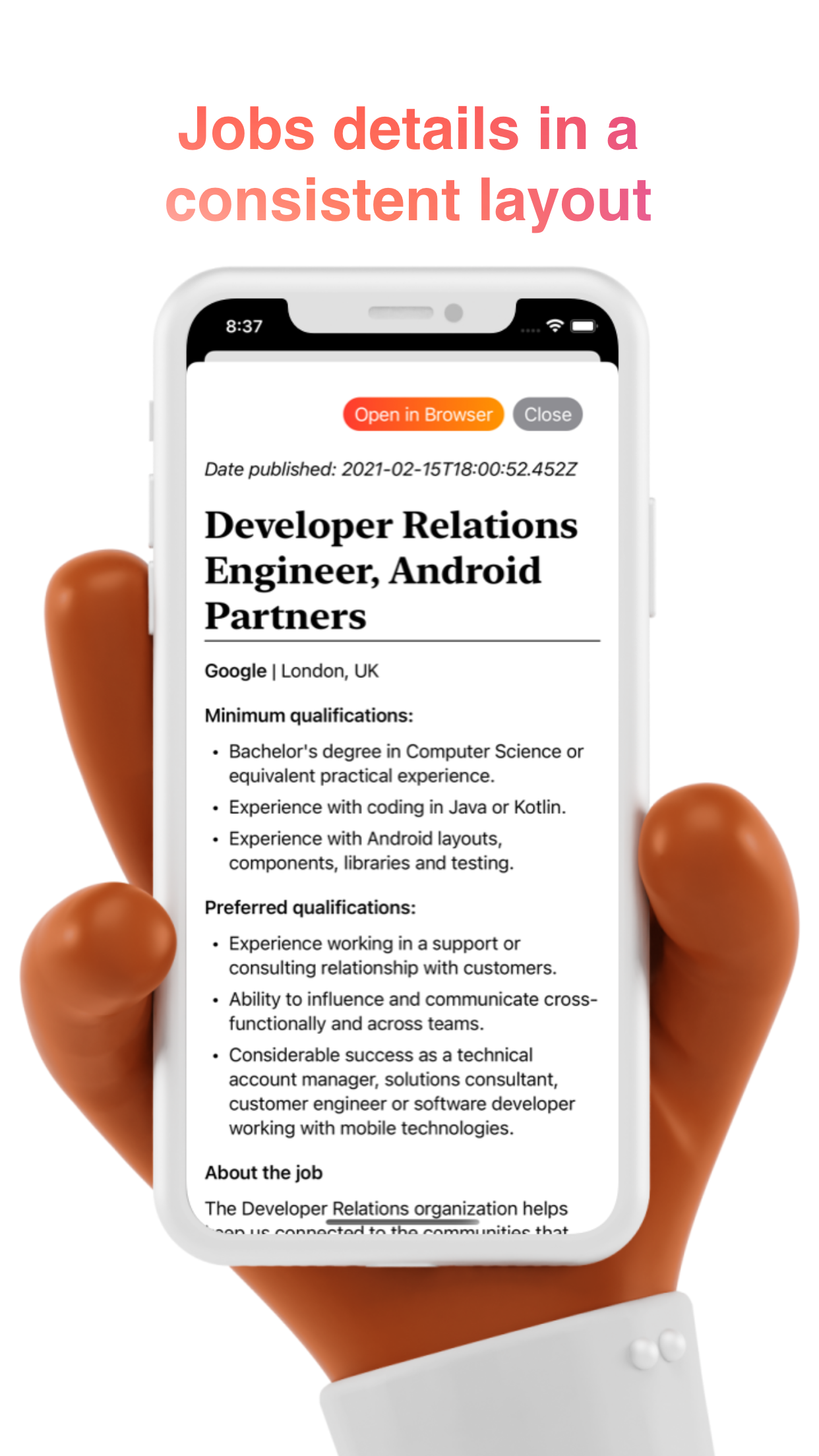 Job Thriller gallery image