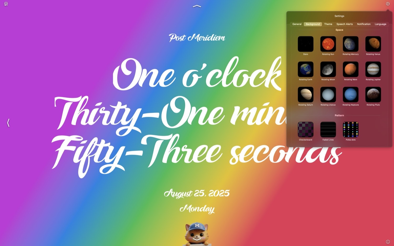 MINOWORKS CLOCK - Main product screenshot demonstrating key features and user interface