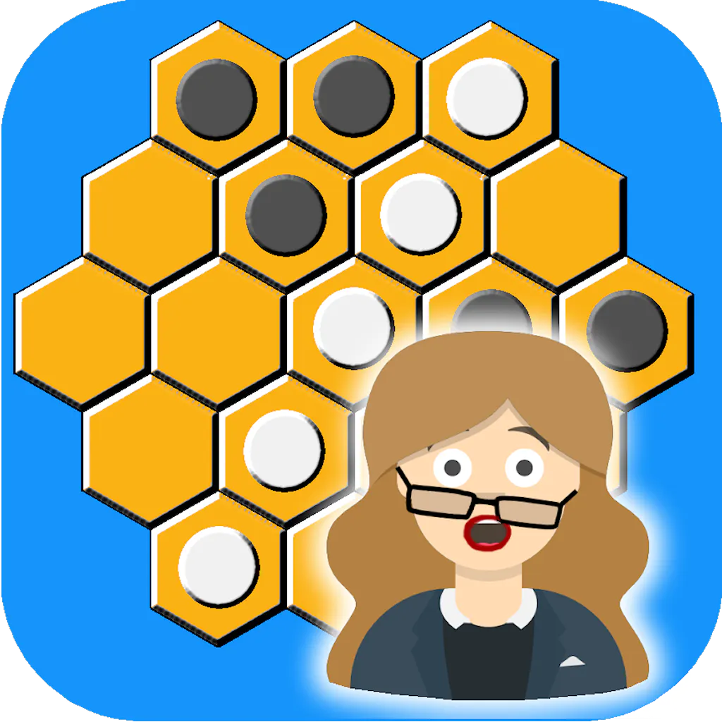Five In a Row Hexagon