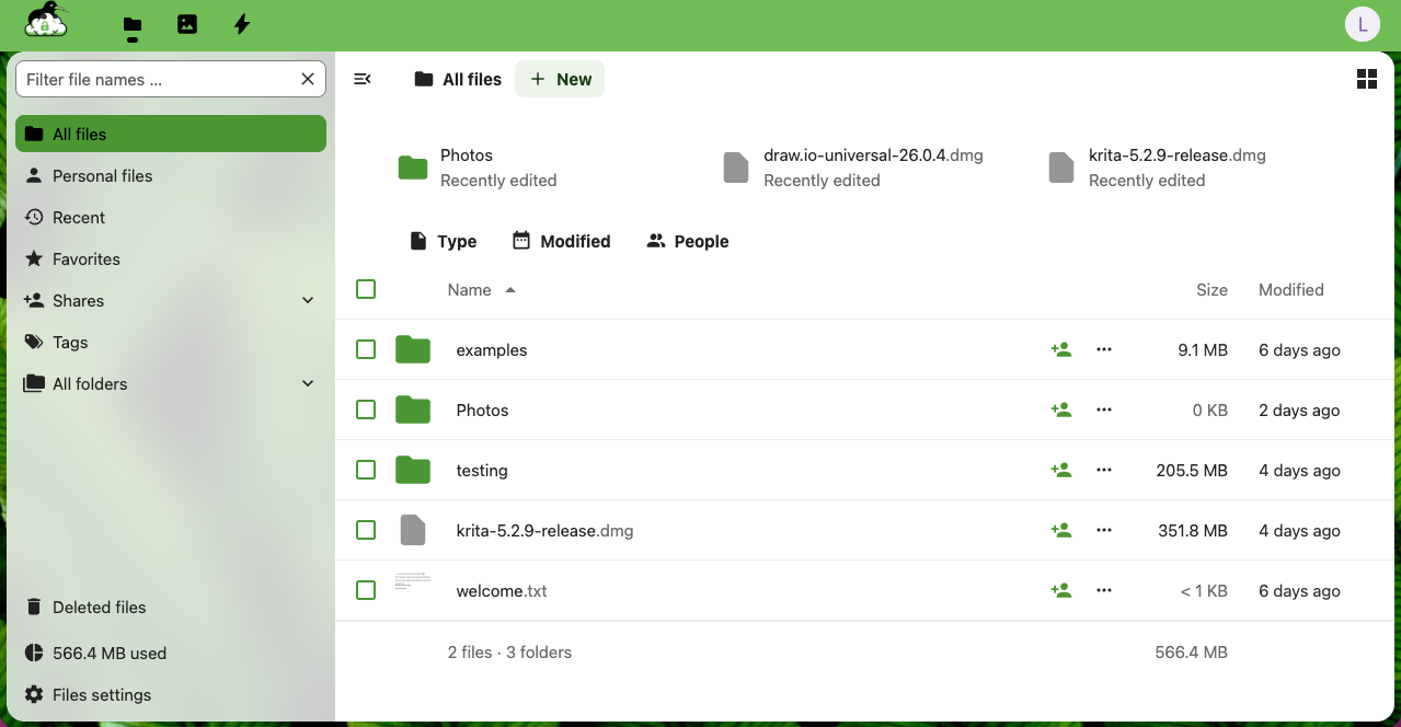 SecureCloud.nz - Main screenshot showing features and interface