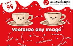 100% Hand-drawn vectorization media 2