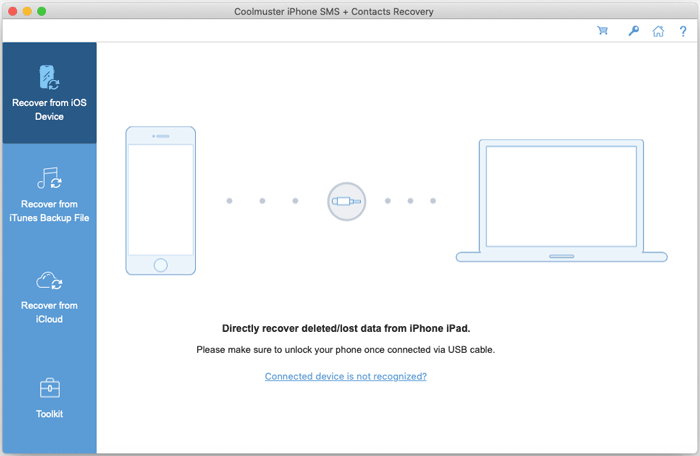 Coolmuster SMS & Contacts Recovery (Mac) gallery image