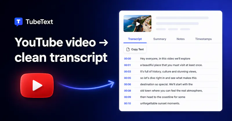 TubeText screenshot 1