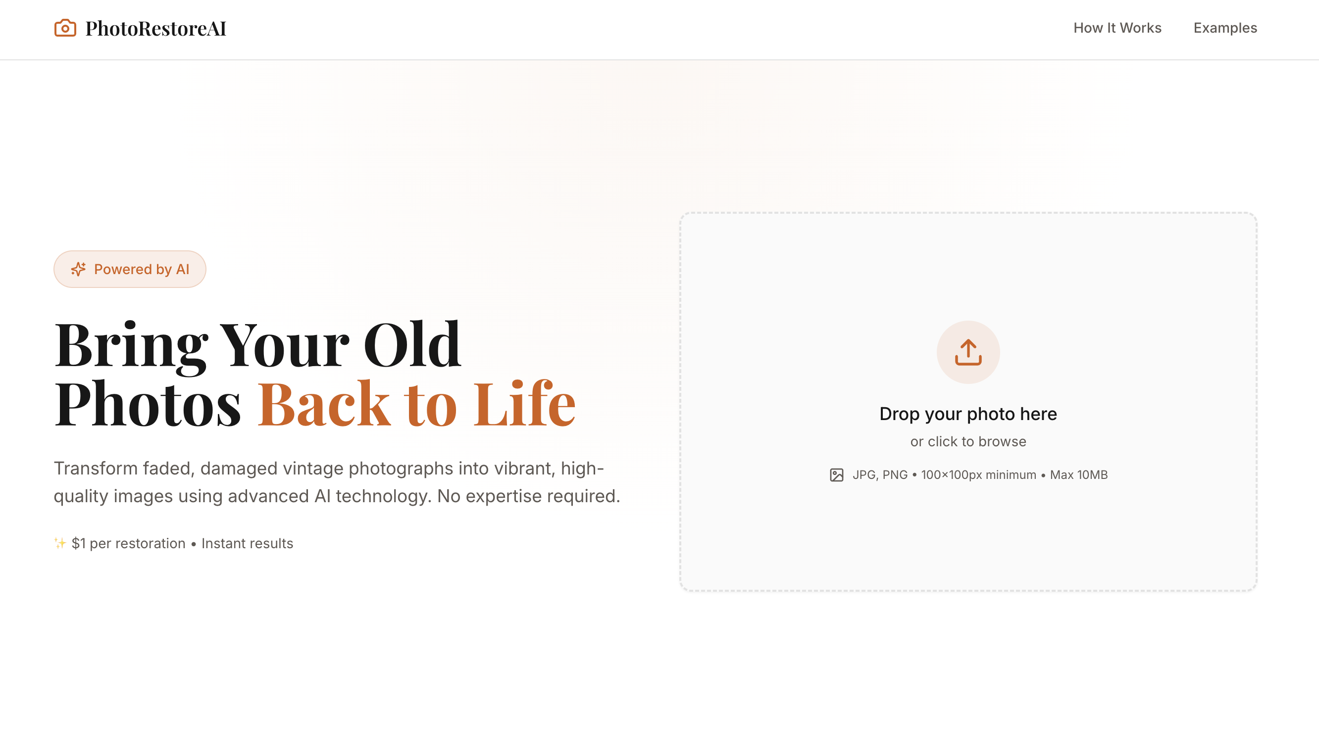 PhotoRestoreAI gallery image