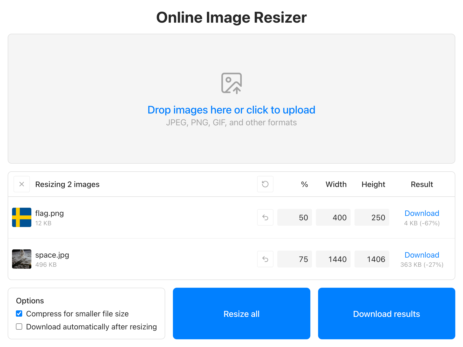 온라인 이미지 Resizer media 2
