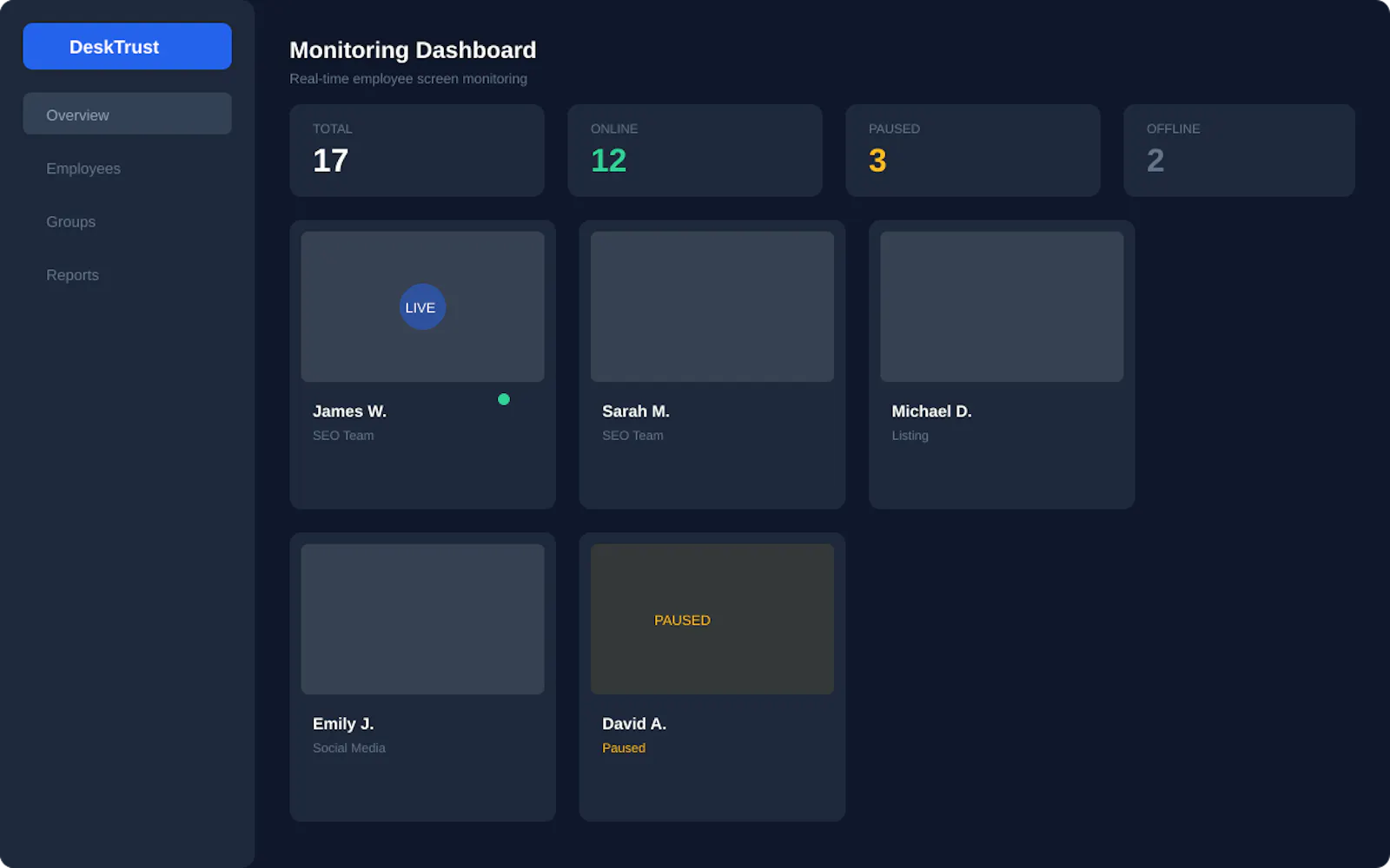 DeskTrust screenshot 1