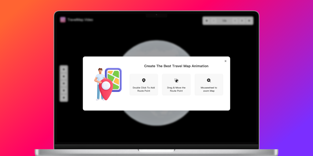Travel Map Video