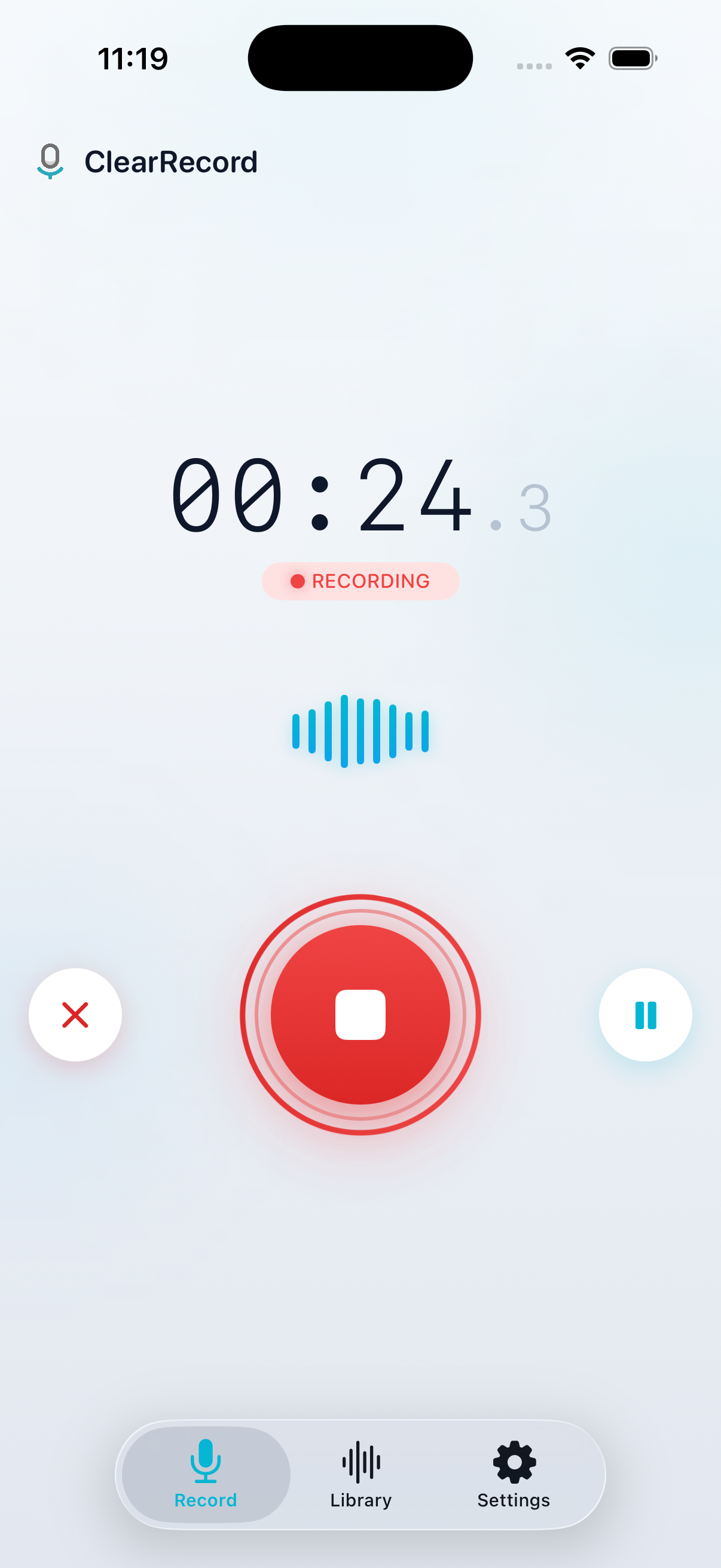 ClearRecord : Voice and Audio Recorder gallery image
