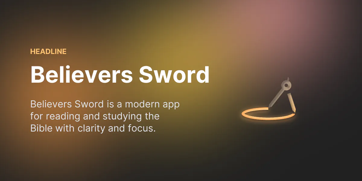 Believers Sword 제품 배너