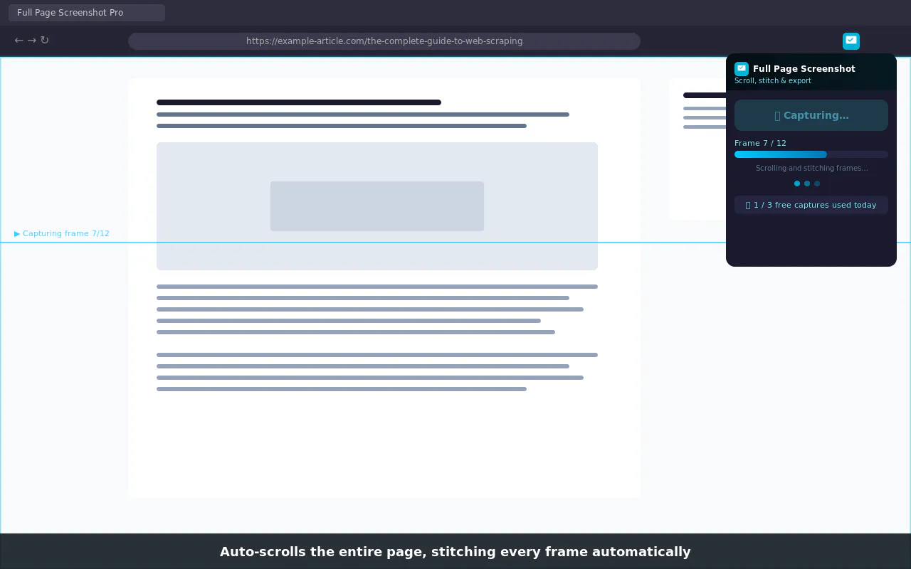 Full Page Screenshot Pro gallery image