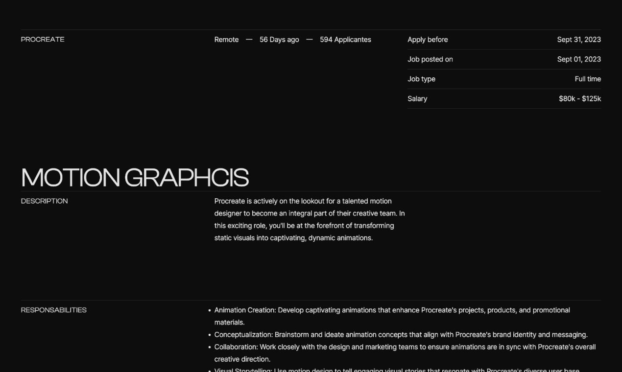 Carriera - A minimal and dark theme for your job board platform media 3