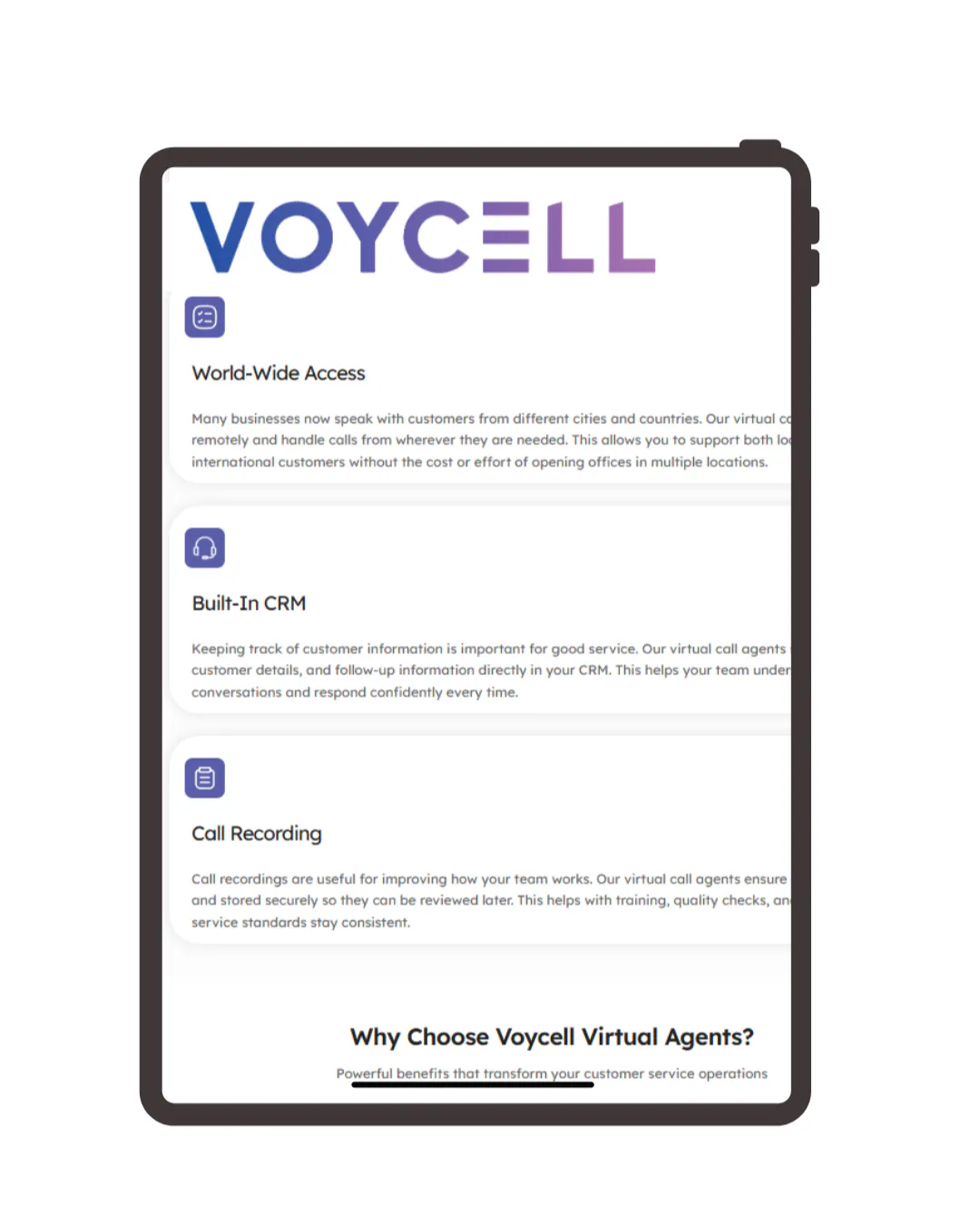 VOYCELL 截图 4