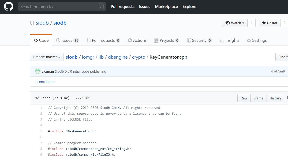 Relational SQL database (Open Source) gallery image