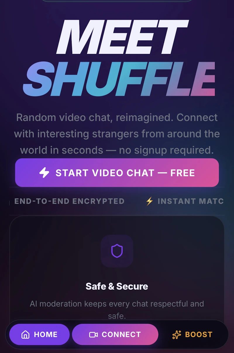 meetshuffle screenshot 1