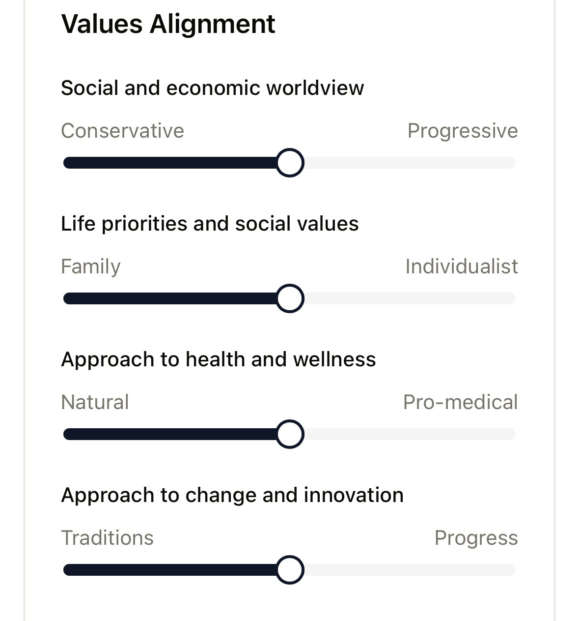 Find Co-Founders who share your values