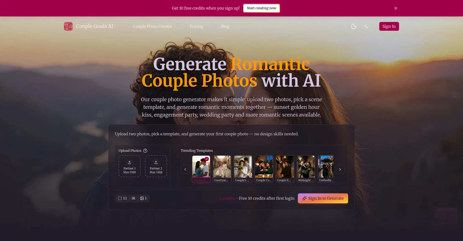Couple Goals AI screenshot 1