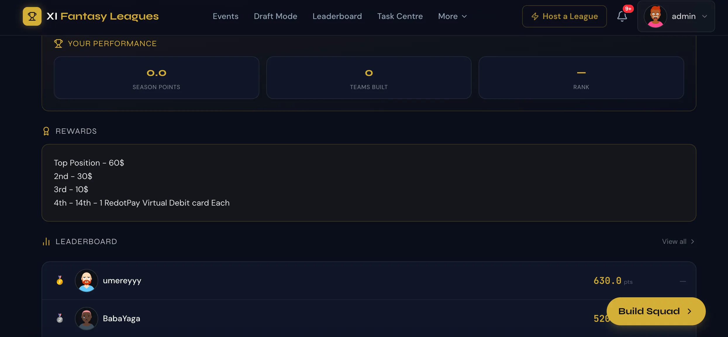 XI Fantasy Leagues gallery image