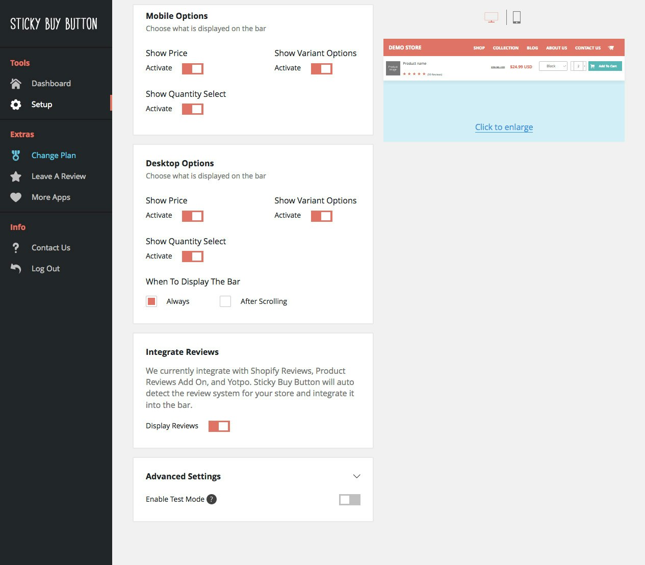 Sticky Buy Button - Always Visible Add To Cart Button gallery image
